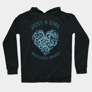 Just a girl who loves snakes Hoodie